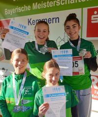 Silbermedaille Bayerische Cross Meisterschaften im Team